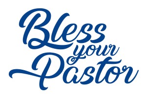Bless your pastor logo