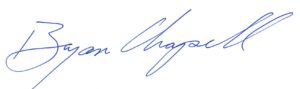 Bryan chapell signature